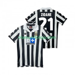 Camisola Juventus ZIDANE 21 2000 Retro Homem Equipamento Primeiro 1999 Manga Curta